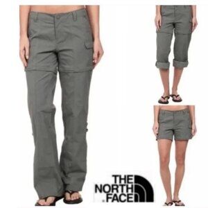 The North Face Paramount Convertible Hiking Cargo Pants  Taupe Size 8